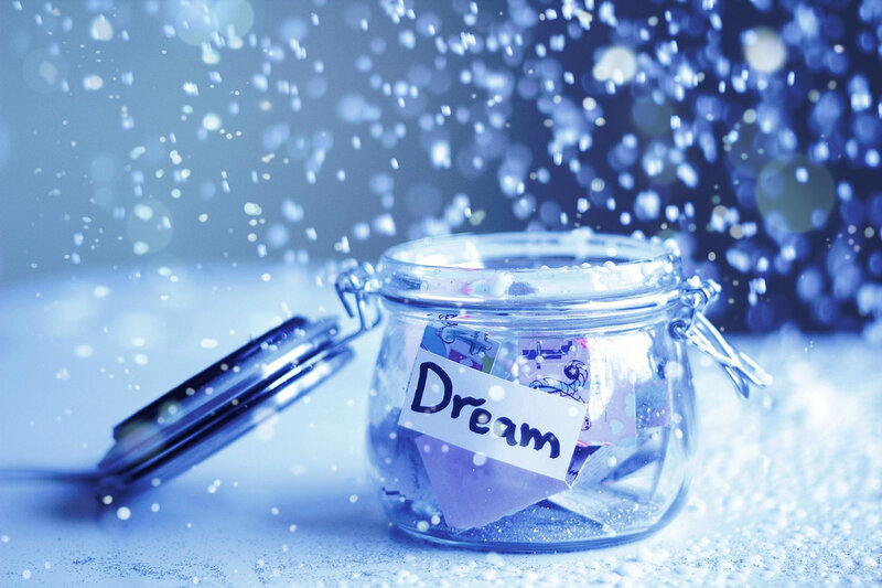 Glass Jar with Dreams
