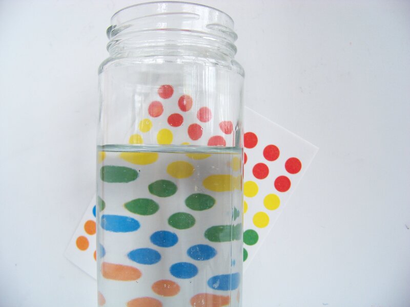 Glass Jar with Water
