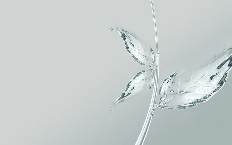 Glass Leaf Sculpture