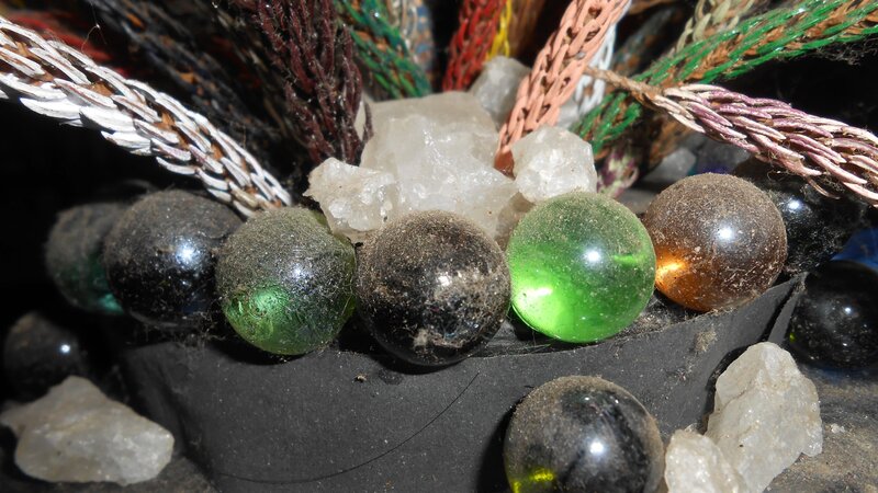 Glass Marbles and Crystals