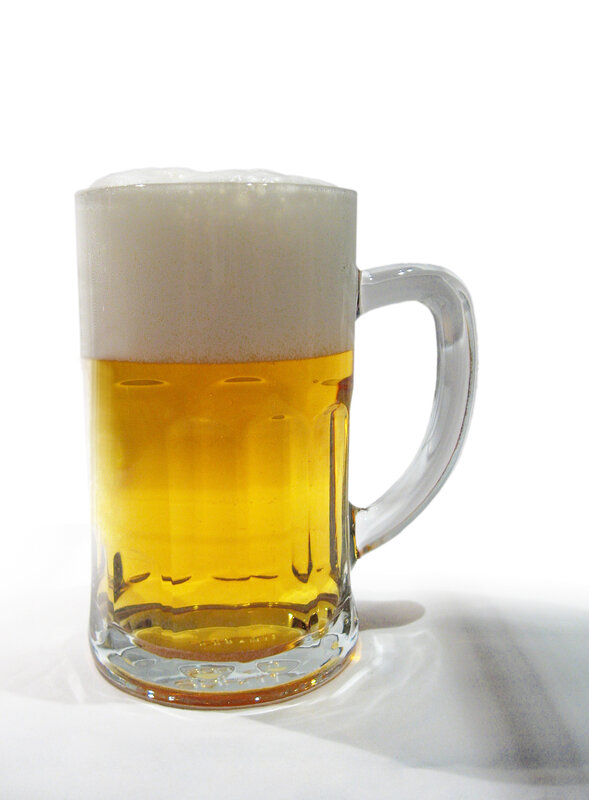 Glass Mug of Beer — Yellow