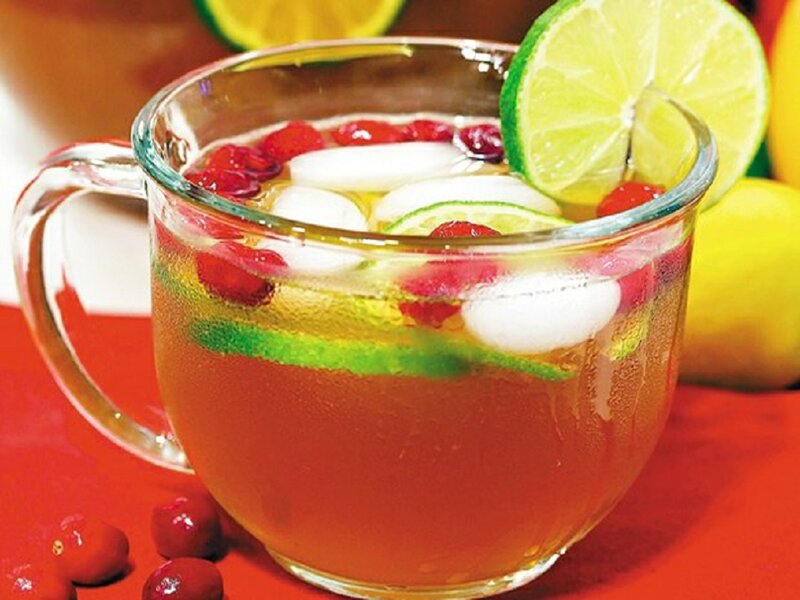 Glass of Fruit Drink