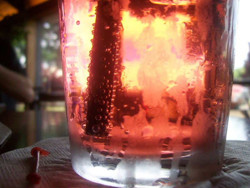 Glass of Soda with Ice
