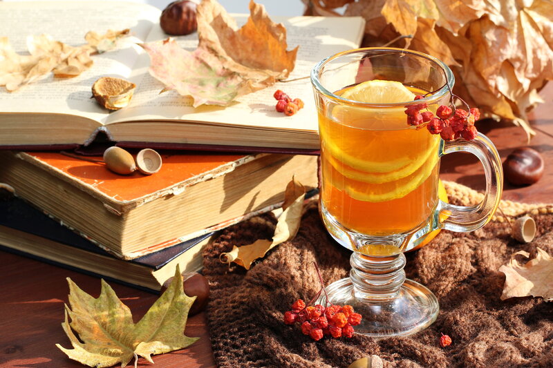 Glass of Tea with Lemon