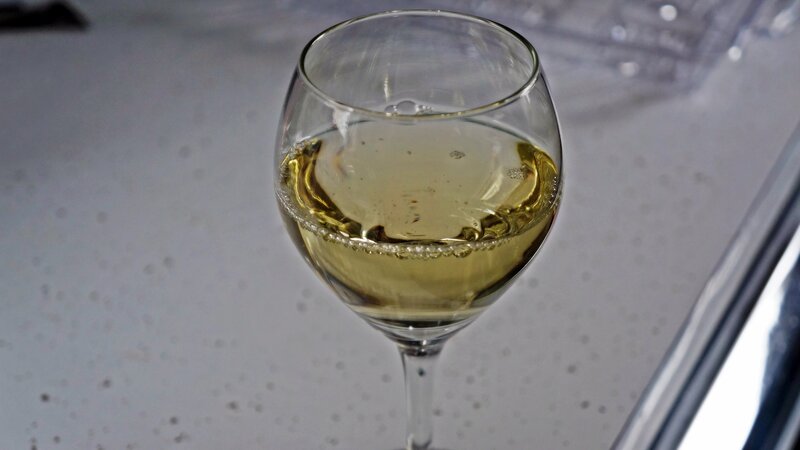 Glass of White Wine — Calm