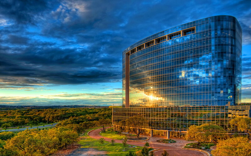 Glass Office Building