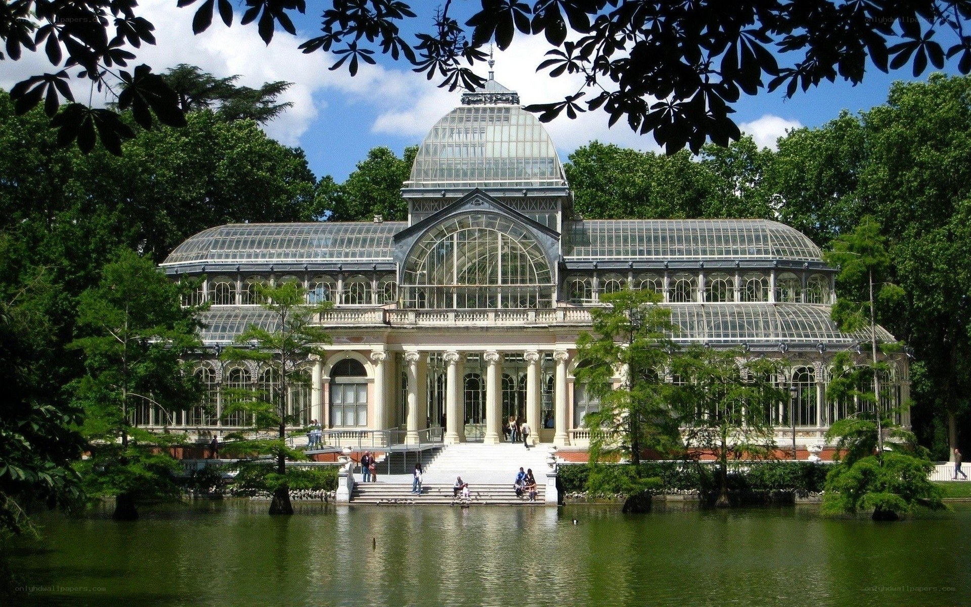 Glass Palace in Madrid Park