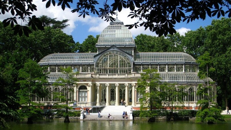 Glass Palace in Madrid's Park