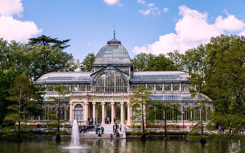 Glass Palace in Park