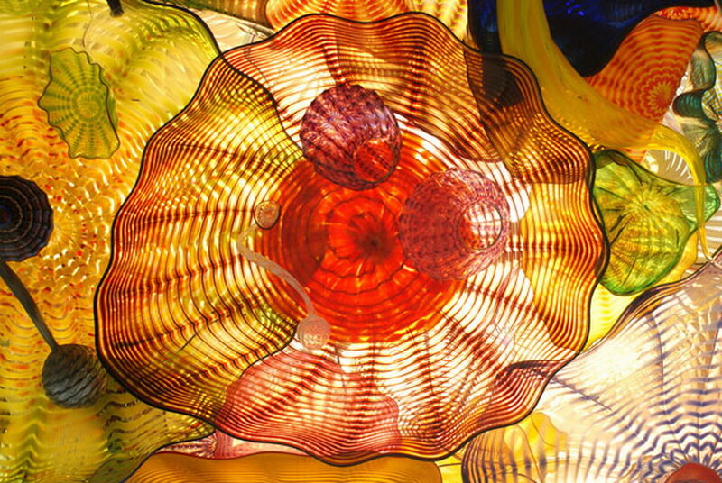 Glass Sculpture Installation