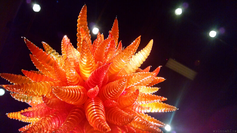 Glass Sculpture with Spikes