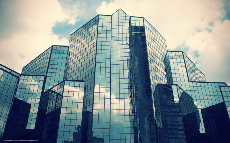 Glass Skyscraper Building