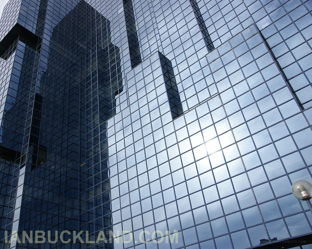 glass skyscraper facade