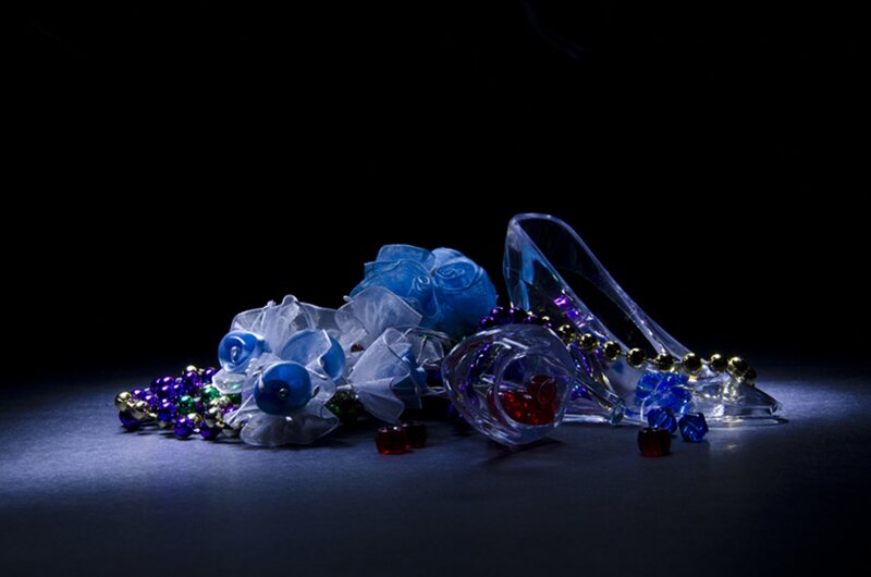 Glass Slipper and Beads