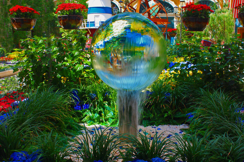 Glass Sphere Fountain