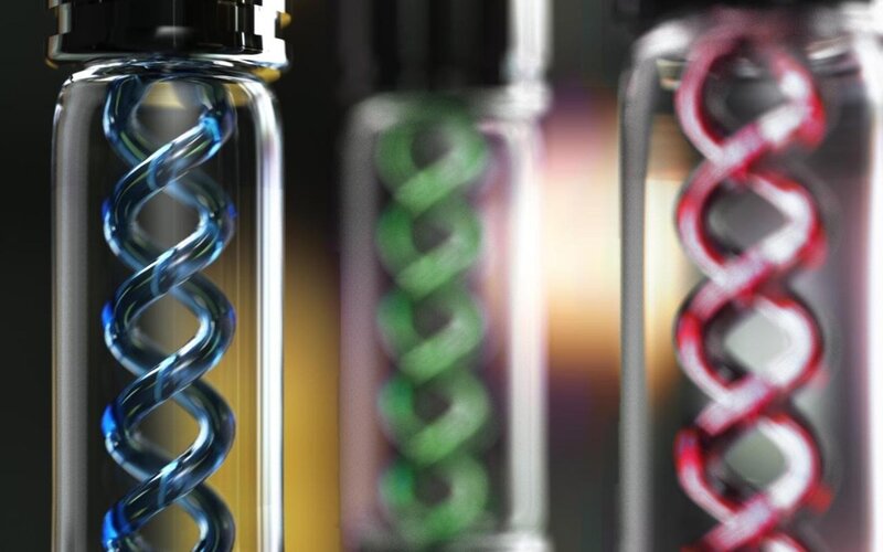 Glass Vials with Coils