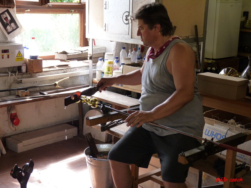 Glassblower at Work