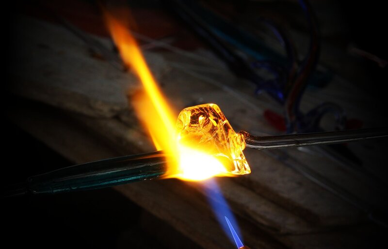 Glassblowing Flame