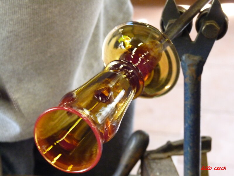 Glassblowing Process — Amber