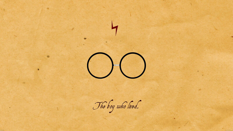 Glasses and Lightning Bolt