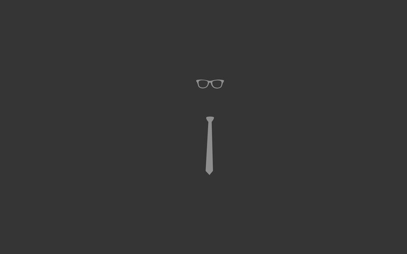 Glasses and Tie