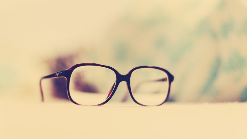 glasses on a surface
