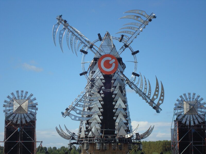 Glastonbury Festival stage