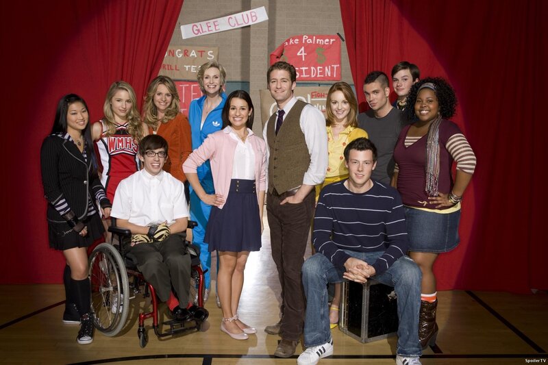 Glee club cast photo