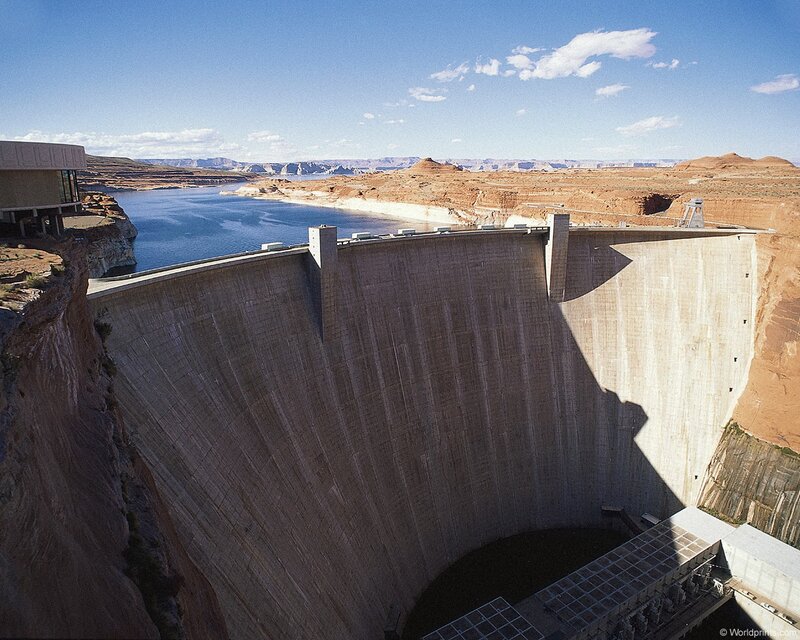 Glen Canyon Dam and Lake Powell