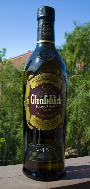 Glenfiddich Solera Reserve bottle
