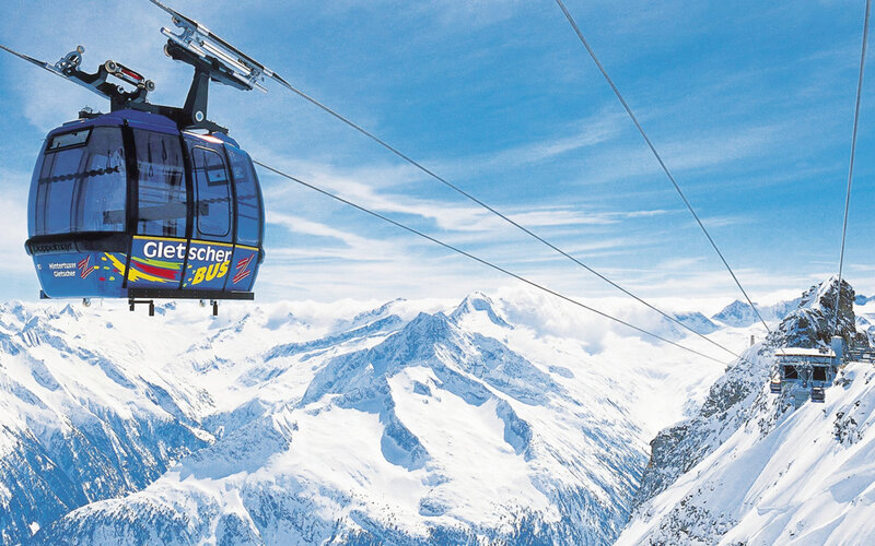 Gletscher Bus cable car
