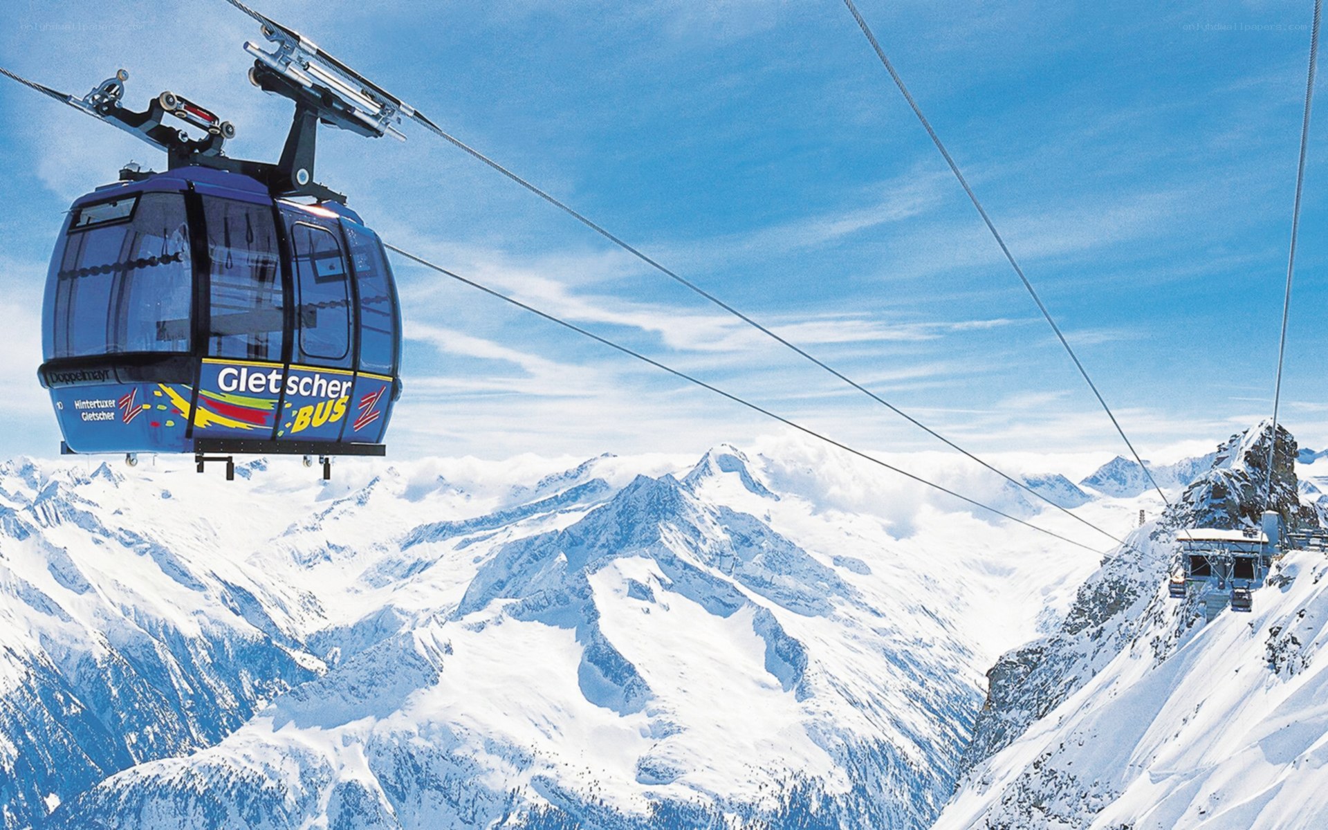 Gletscher Bus cable car