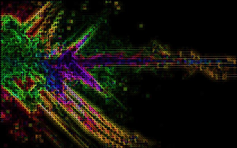 Glitch Art Pattern