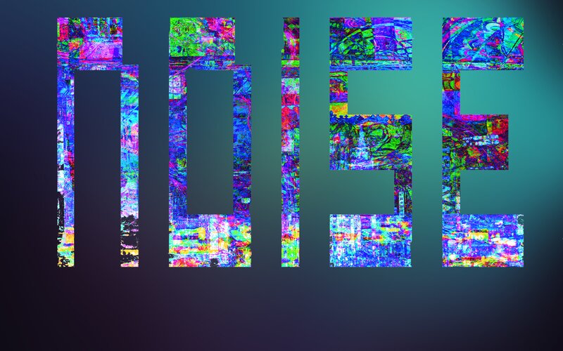 Glitch Art Text