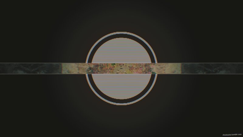 Glitch Art with Circle