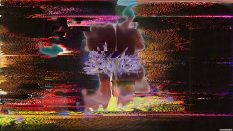 Glitch Art with Flower