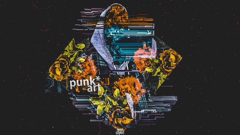 Glitch Art with Flowers