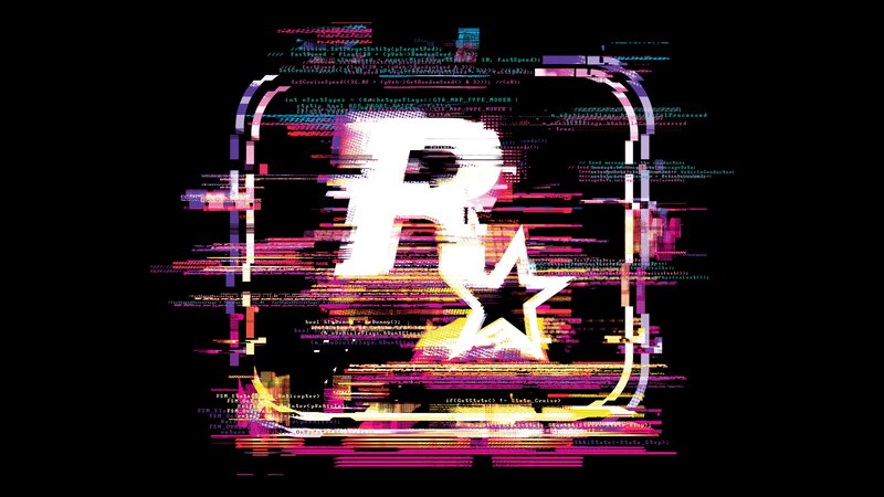 Glitching Logo with Code
