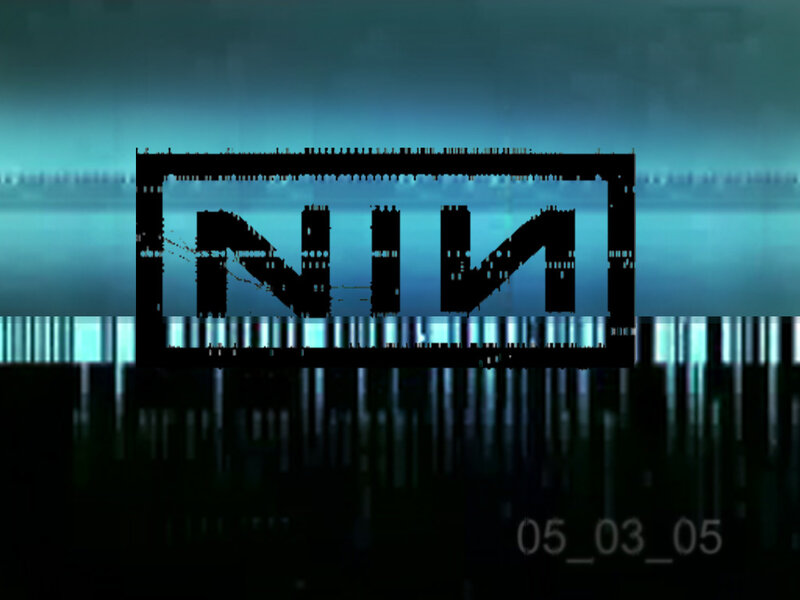 glitchy logo with date stamp
