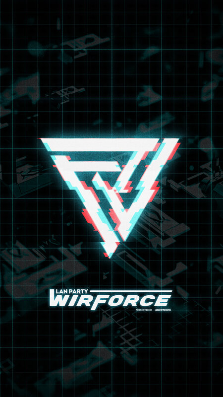 Glitchy Triangle Logo
