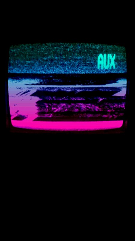 Glitchy TV Screen