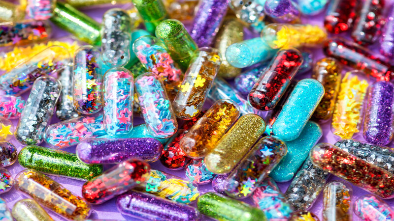 Glitter Capsules