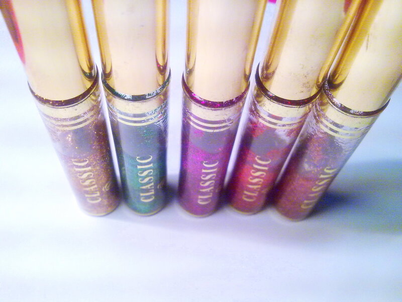 glitter lip gloss tubes