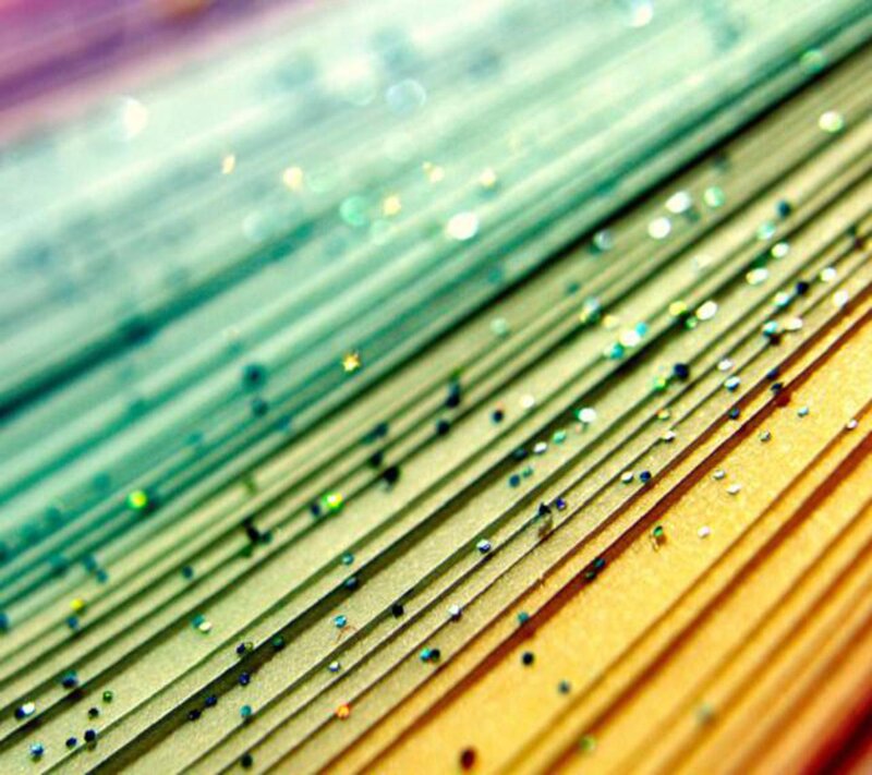 Glitter on Piano Keys