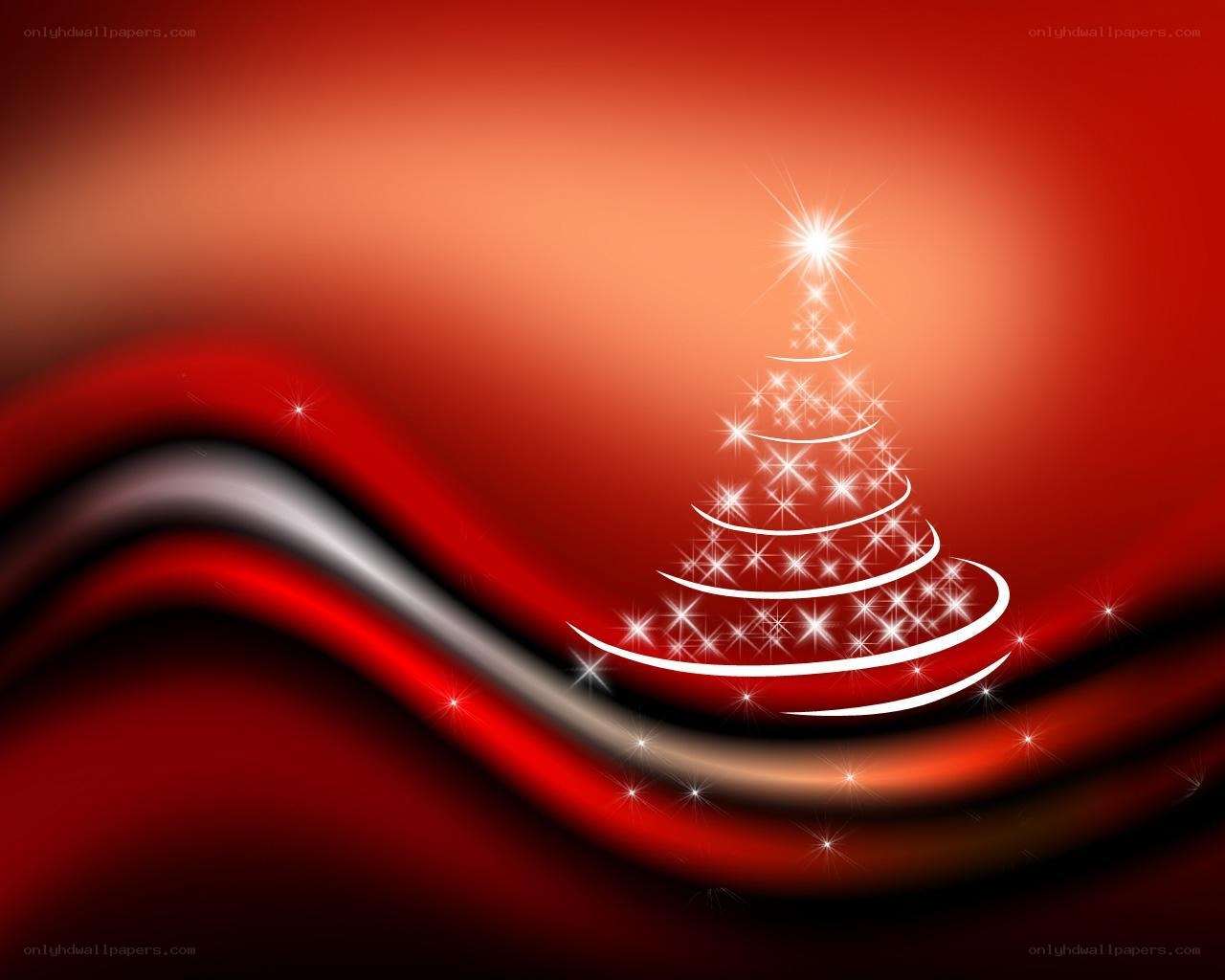 glittering christmas tree
