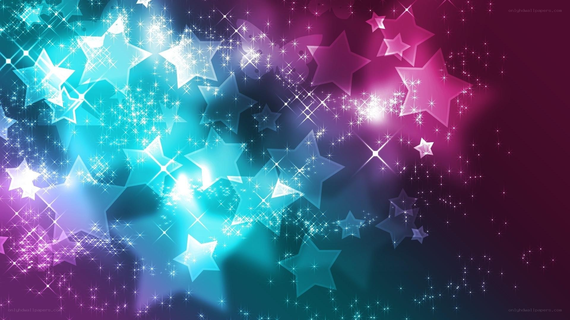 glittering star background