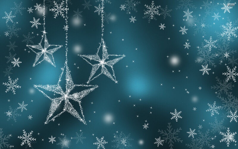 Glittering Stars and Snowflakes