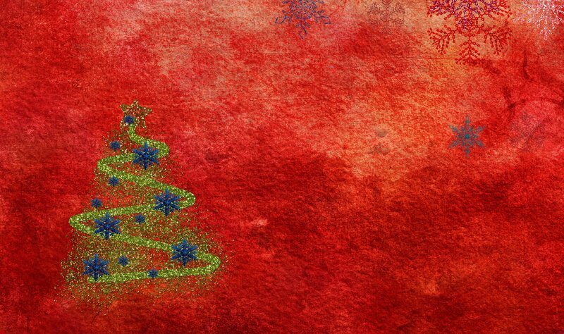 Glittery Christmas Tree