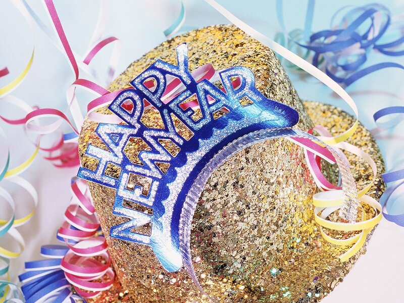 Glittery Party Hat