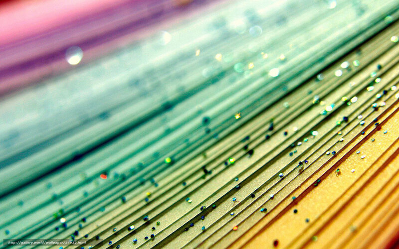 Glittery striped surface